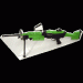 Two tone A&K M249 Mk2 -full stock